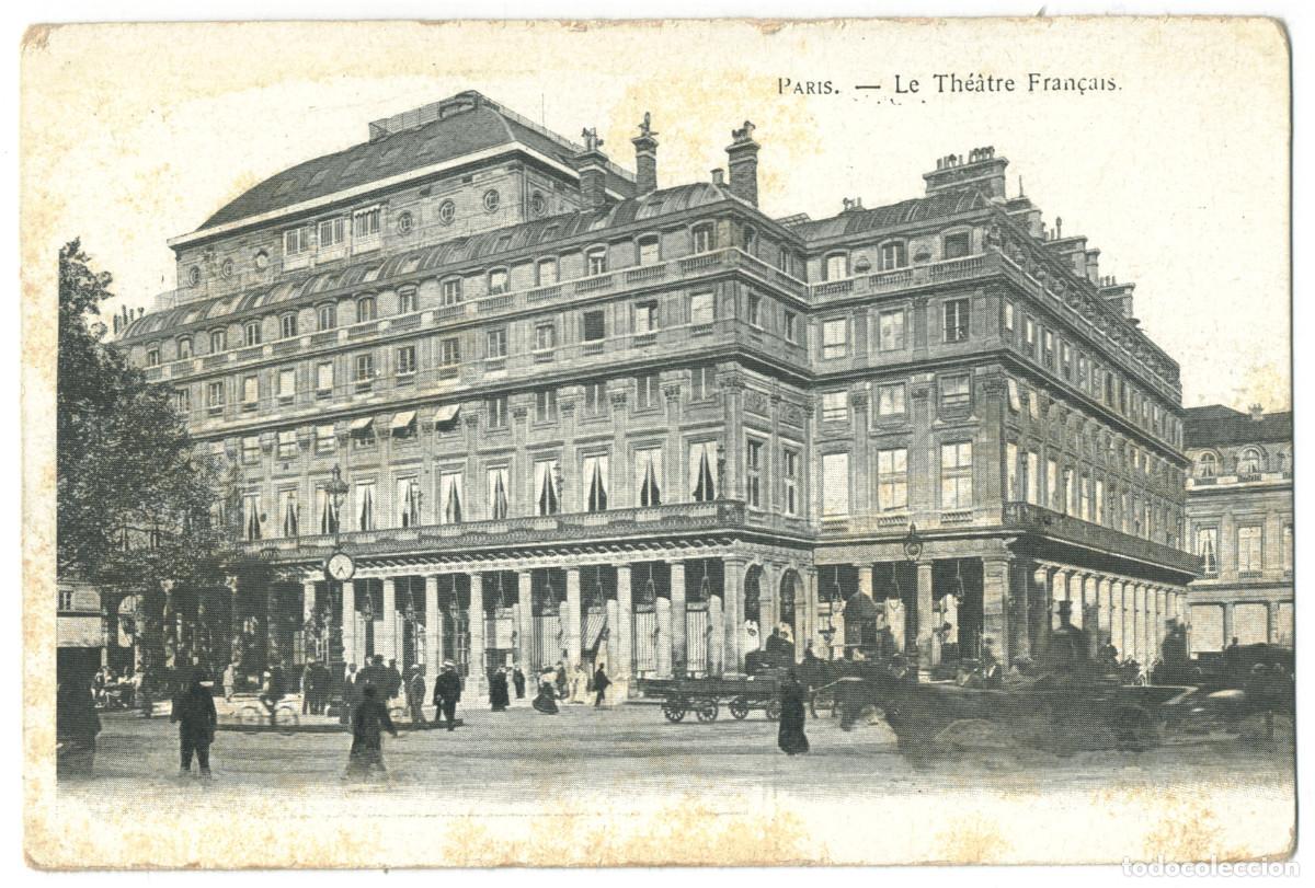 Postkarten: PARIS_Th&eacute;&acirc;tre Fran&ccedil;ais_Sin datos / Teatros Francia