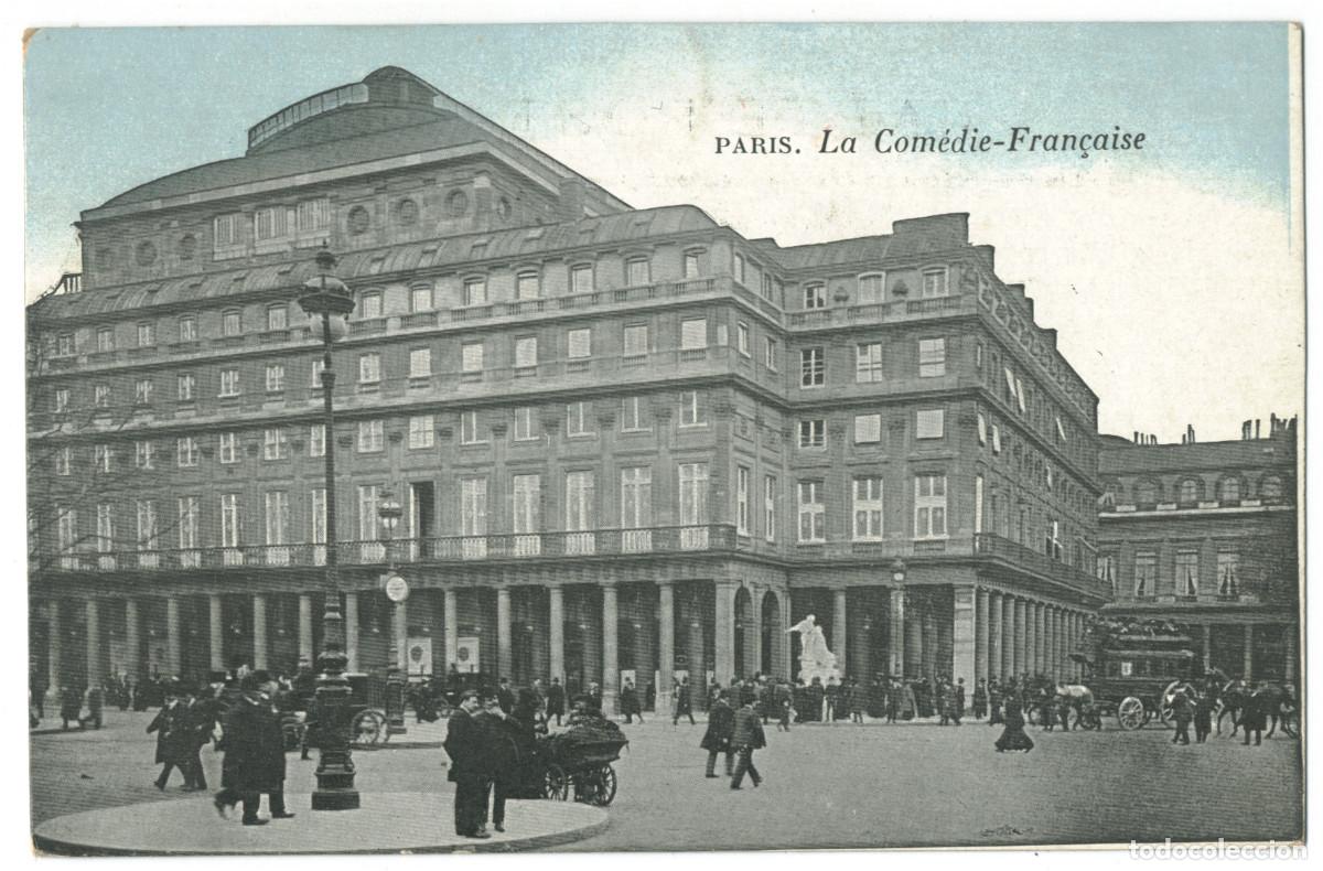 Postkarten: PARIS_Com&eacute;die Fran&ccedil;aise_Sin datos / Teatros Francia