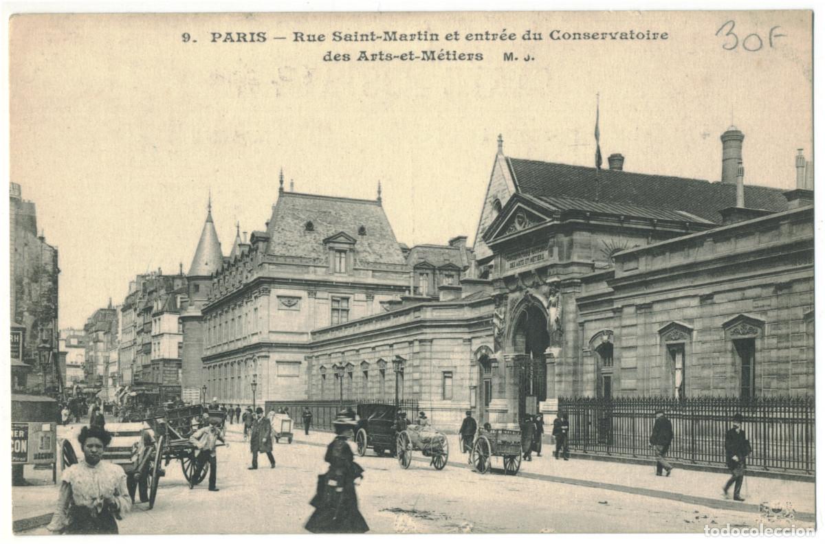 Postkarten: PARIS_Conservatoire_M.J. 9 / Teatros Francia