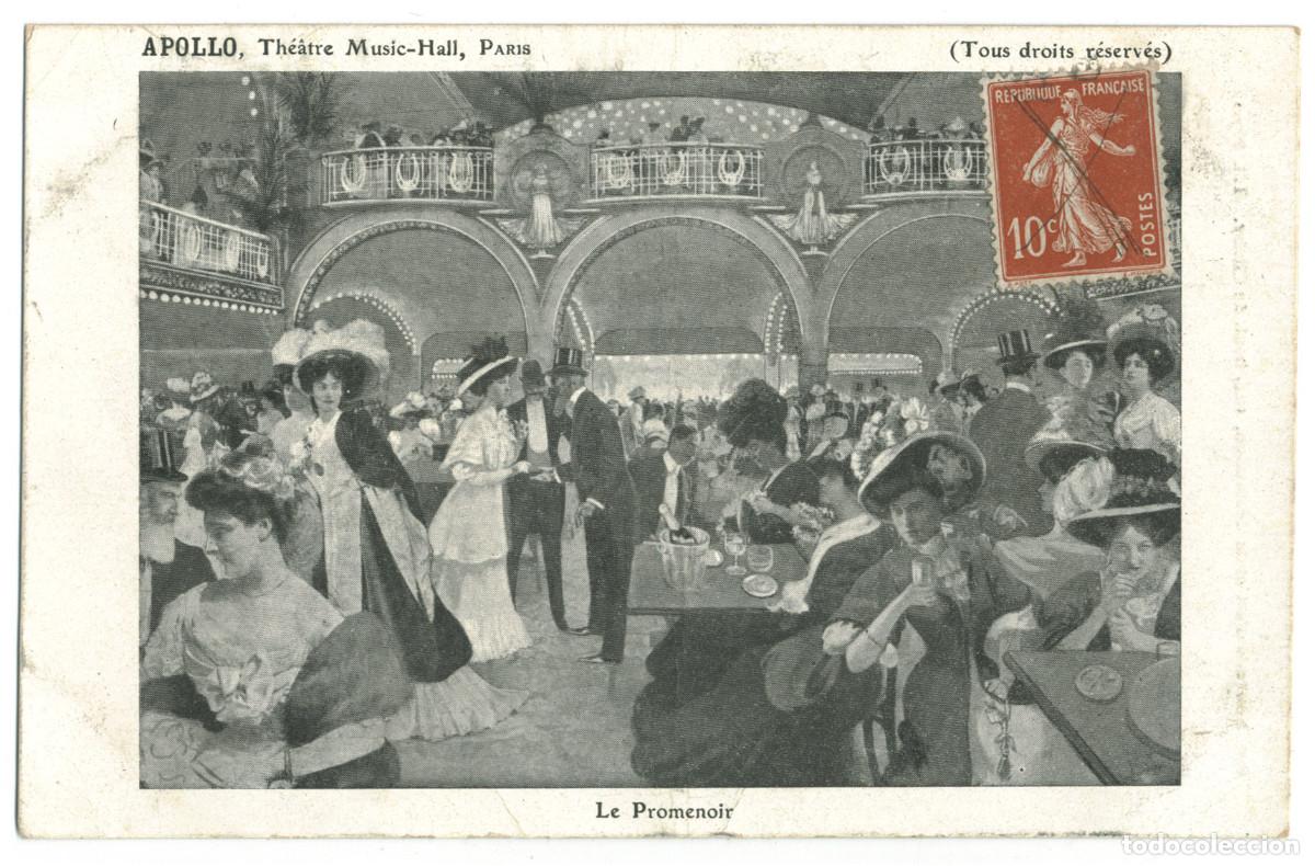 Postales: PARIS_Apollo_Soc. Nouvelle d'art et d&eacute;coration / Teatros Francia