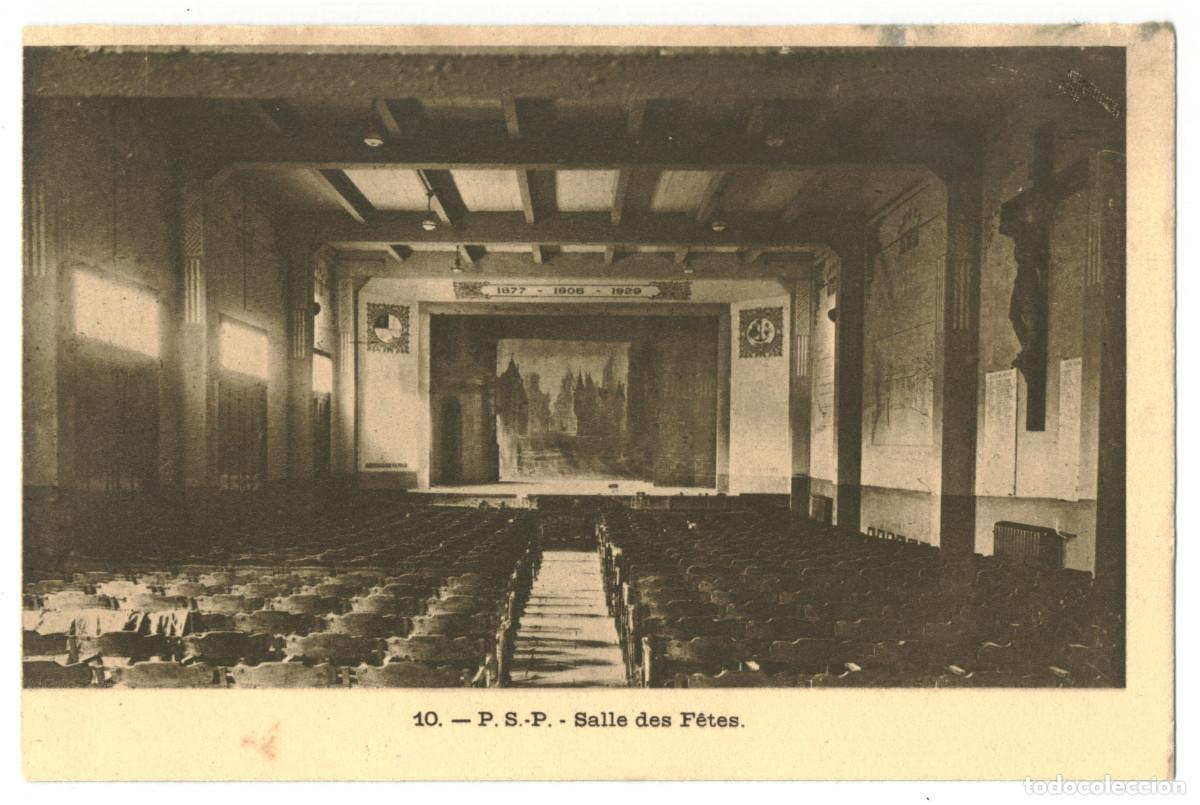 Postales: PARIS_P.S.P. Salle des F&ecirc;tes_Aulard 10 / Teatros Francia