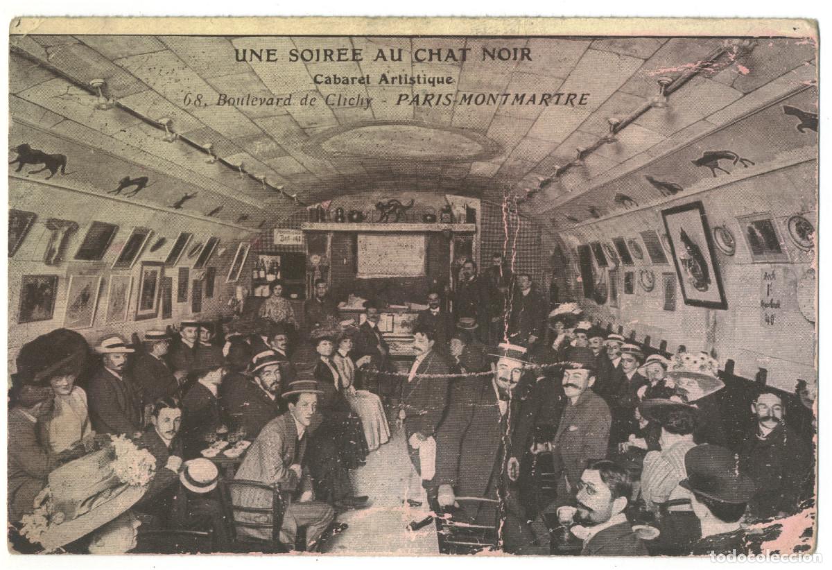Postales: PARIS_Cabaret du Chat Noir_Sin datos / Teatros Francia