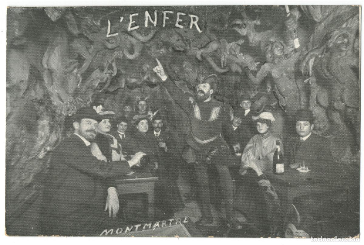 Postales: PARIS_Cabaret de l'Enfer_Sin datos / Teatros Francia