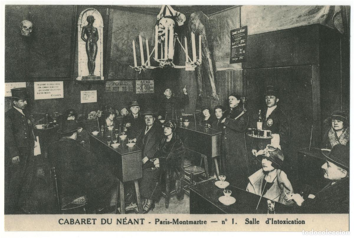 Postales: PARIS_Cabaret du N&eacute;ant_Cartes d'Autrefois / Teatros Francia
