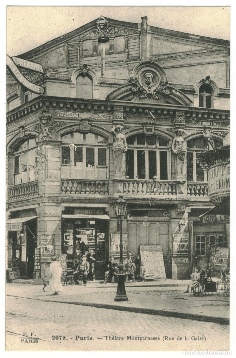 Postales: PARIS_Th&eacute;&acirc;tre Montparnasse_F. Fleury 2075 / Teatros Francia