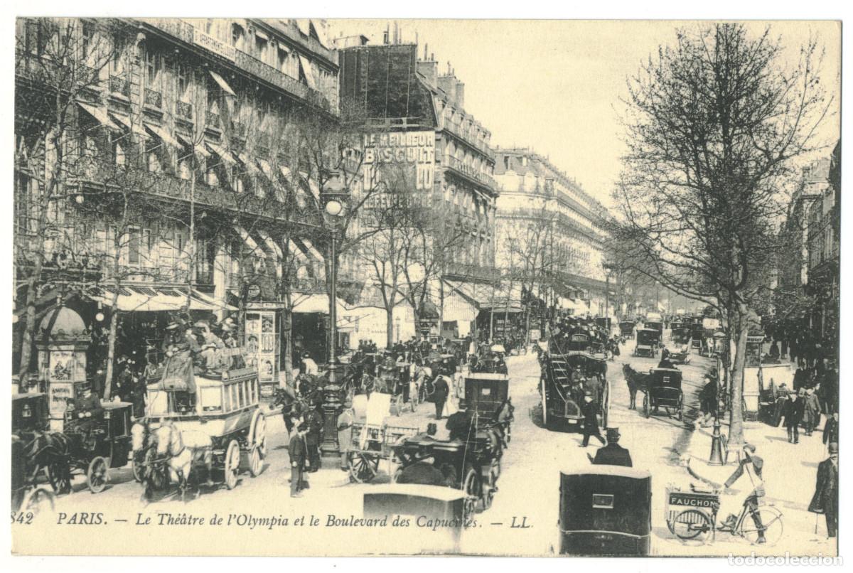 Postales: PARIS_Th&eacute;&acirc;tre Olympia_LL. 842 / Teatros Francia