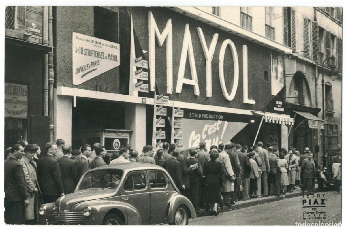 Postales: PARIS_Concert Mayol_Teddy Piaz / Teatros Francia