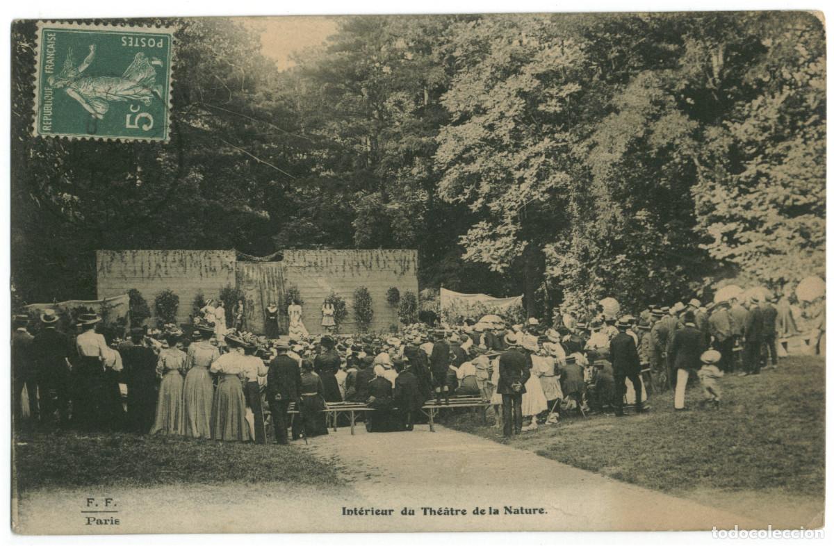 Postales: PARIS_Th&eacute;&acirc;tre de la Nature_F.F / Teatros Francia