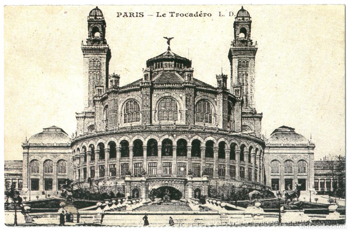 Postales: PARIS_Trocad&eacute;ro_Cartes d'Autrefois / Teatros Francia