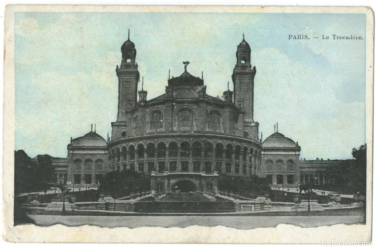 Postales: PARIS_Trocad&eacute;ro / Teatros Francia