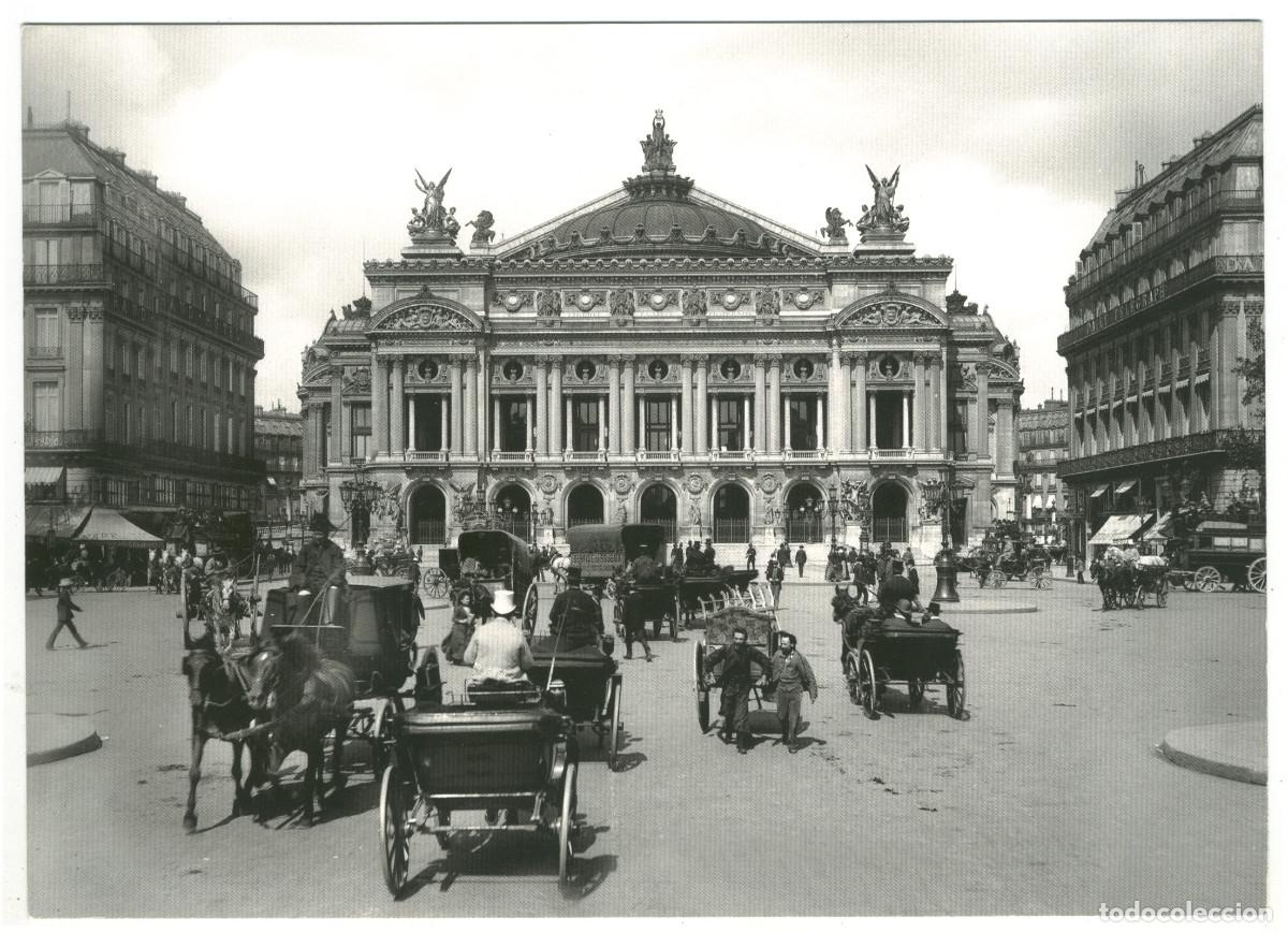 Postales: PARIS_Op&eacute;ra_Paris Atmosph&egrave;res_Photo Roger Viollet / Teatros Francia / Tarjet&oacute;n
