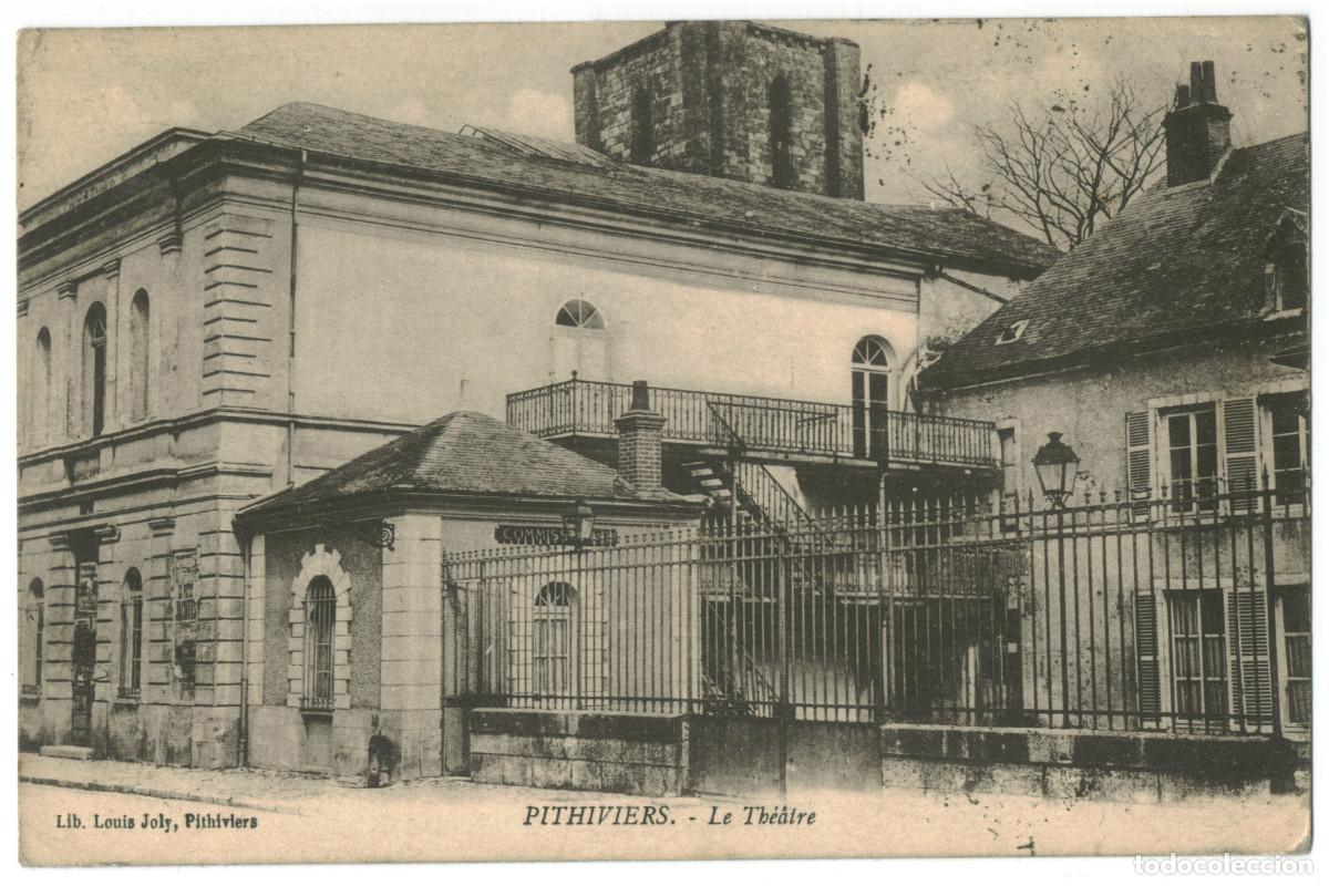 Postales: PITHIVIERS_Th&eacute;&acirc;tre_Louis Joly / Teatros Francia