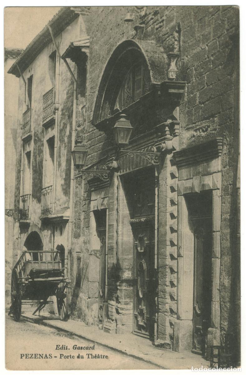 Postales: P&Eacute;Z&Eacute;NAS_Th&eacute;&acirc;tre_Gascard / Teatros Francia