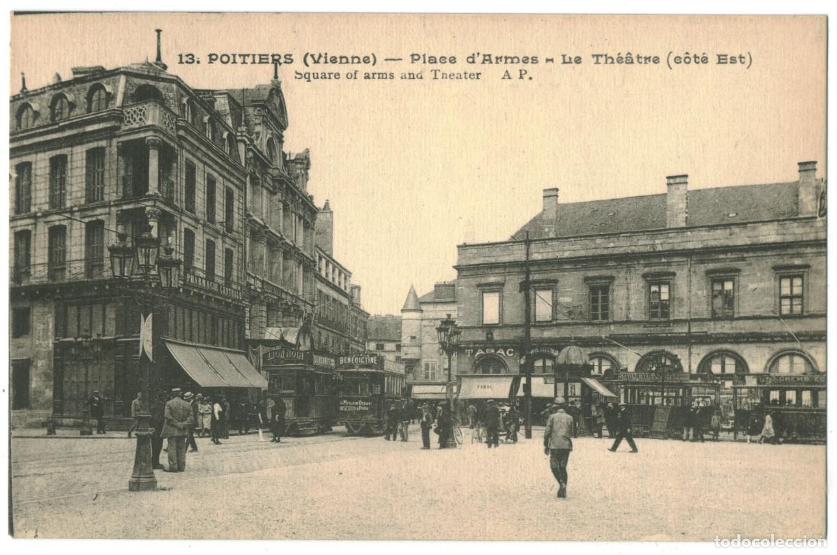 Postales: POITIERS_Th&eacute;&acirc;tre_A. Papeghin 13 / Teatros Francia