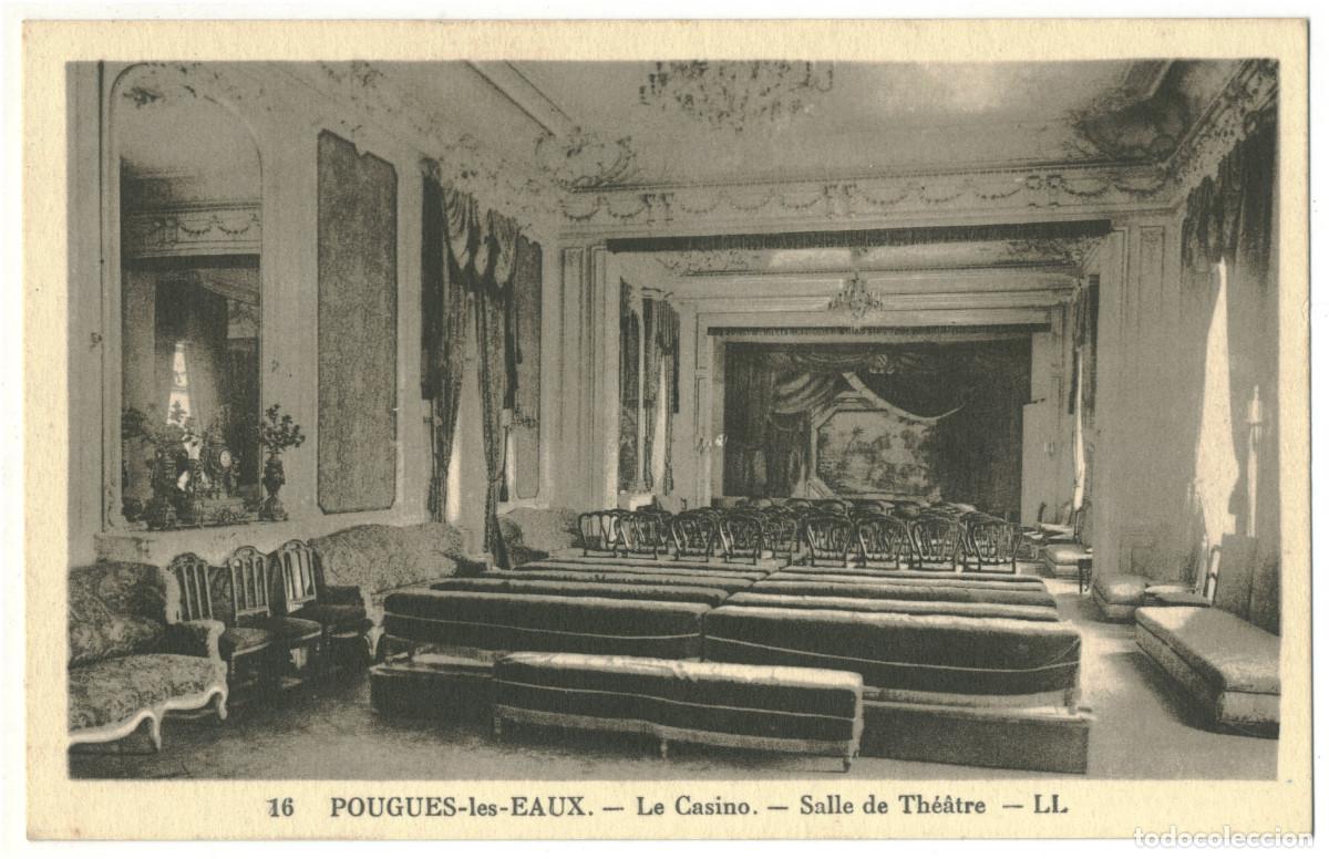 Postales: POGUES LES EAUX_Casino_LL 16 / Teatros Francia