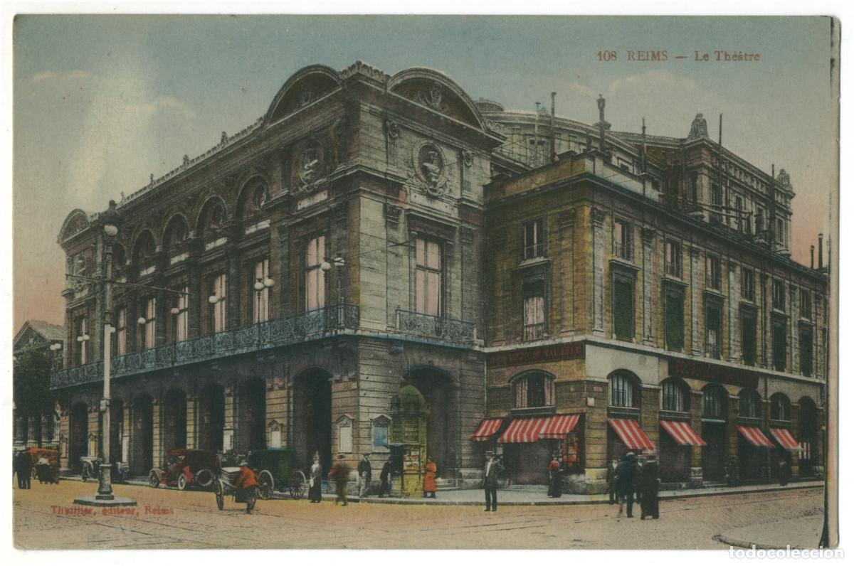 Postais: REIMS_Th&eacute;&acirc;tre_Thuillier 108 / Teatros Francia