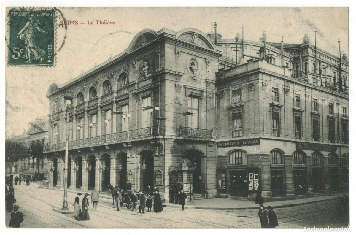 Postais: REIMS_Th&eacute;&acirc;tre_Sin datos / Teatros Francia