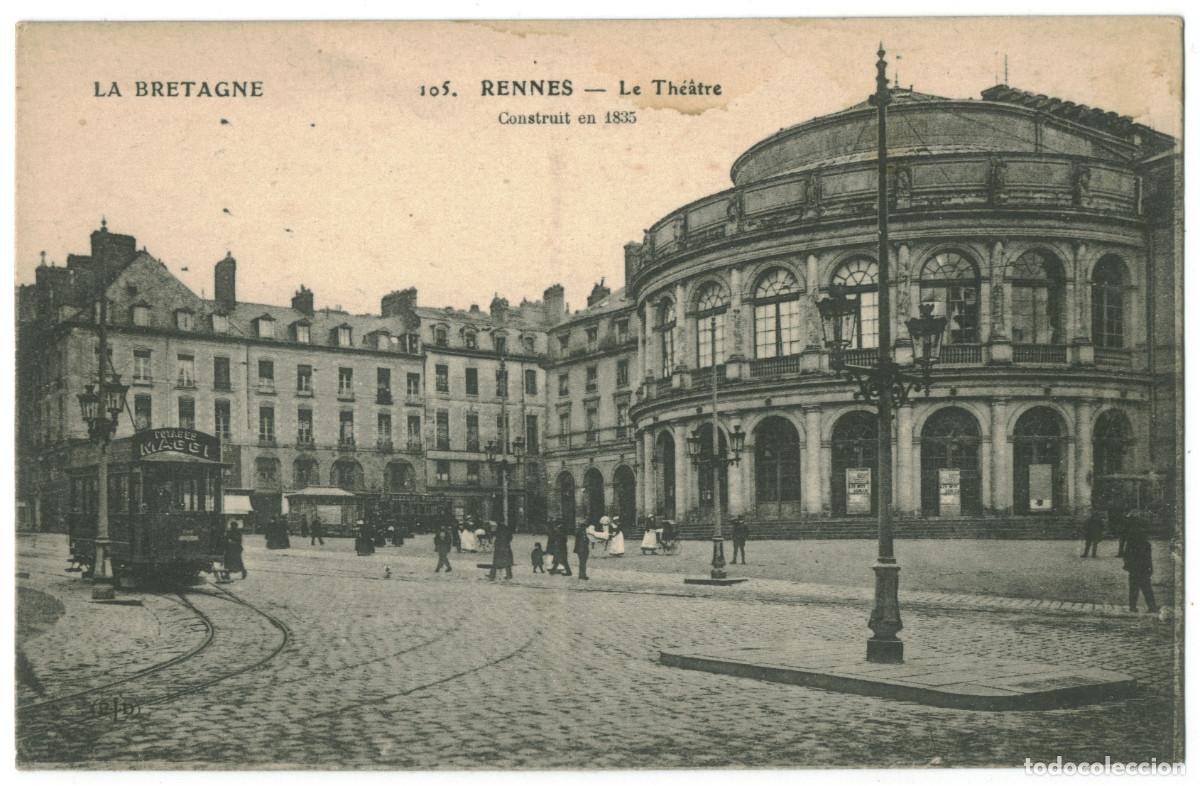 Postais: RENNES_The&acirc;tre_Le Deley 105 / Teatros Francia
