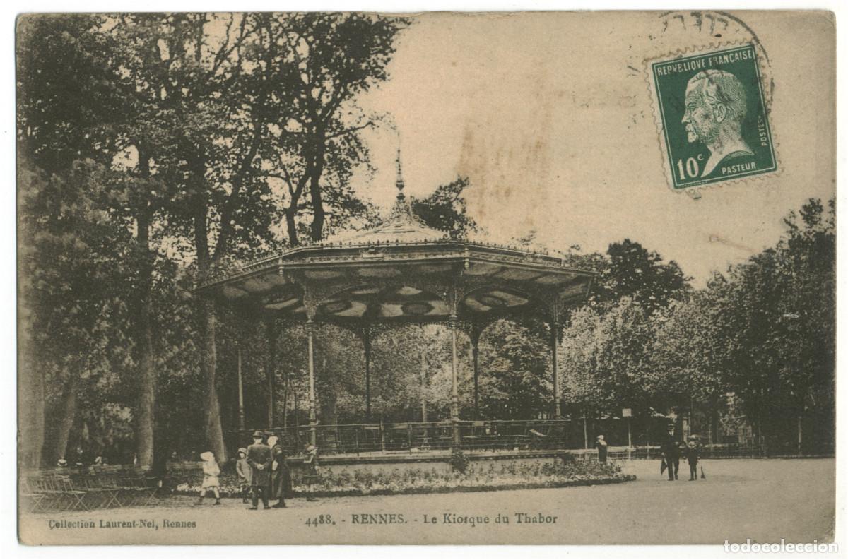 Postkarten: RENNES_Kiosque du Thabor_Laurent Nel 4488 / Teatros Francia