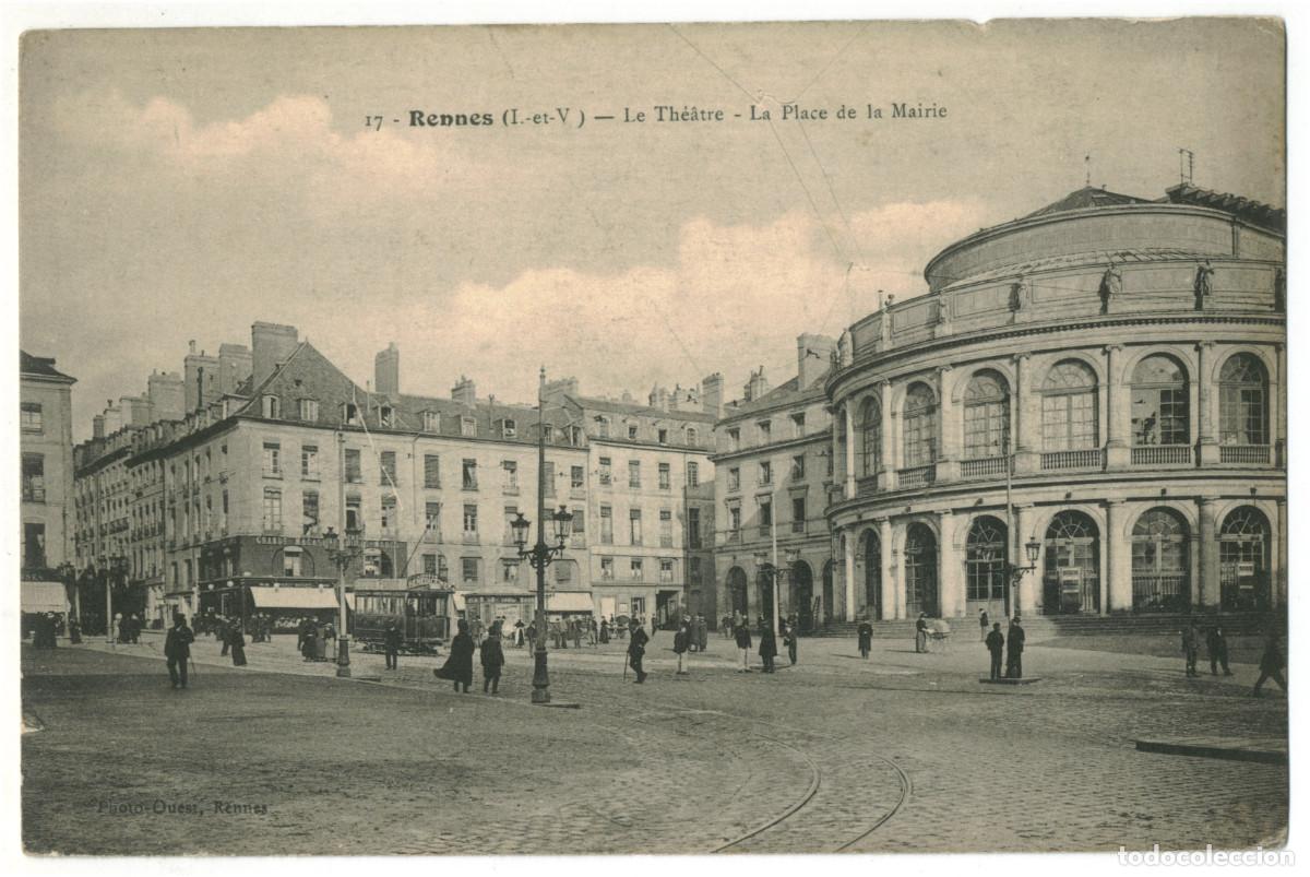 Postcards: RENNES_The&acirc;tre_Ouest 17 / Teatros Francia