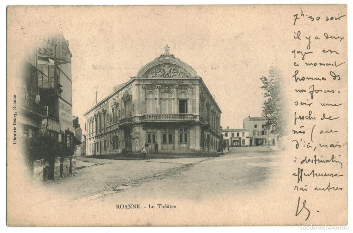 Postcards: ROANNE_Th&eacute;&acirc;tre_Henry / Teatros Francia