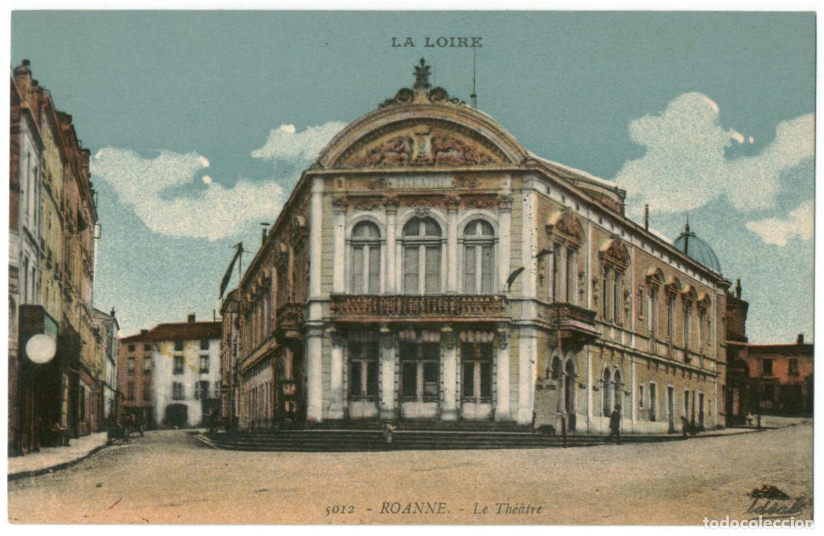 Postcards: ROANNE_Th&eacute;&acirc;tre_Ideal 5012 / Teatros Francia