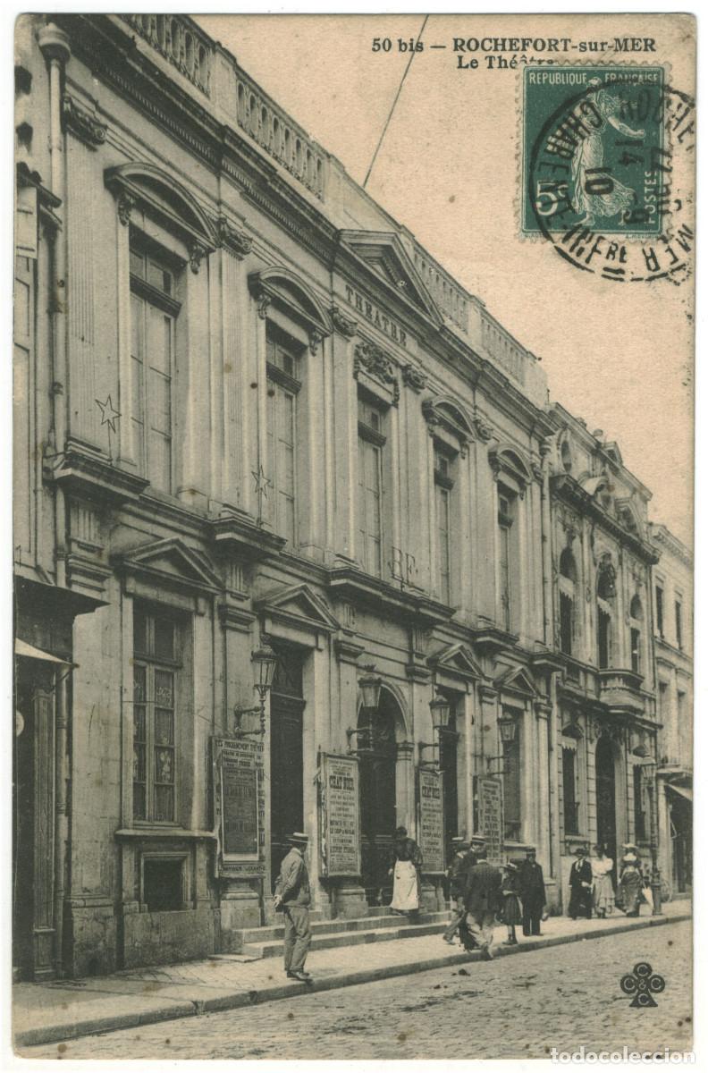 Postcards: ROCHEFORT SUR MER_Th&eacute;&acirc;tre_CCC&C 50 bis / Teatros Francia