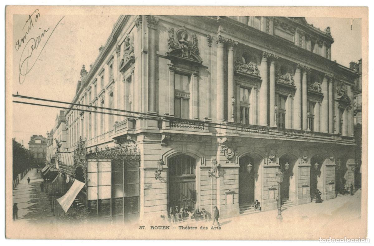 Postales: ROUEN_Th&eacute;&acirc;tre des Arts_Sin datos 37 / Teatros Francia