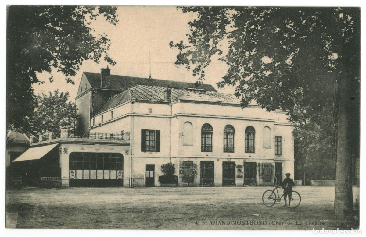 Postales: SAINT AMAND MONTROND_Th&eacute;&acirc;tre_E. Maquaire 4 / Teatros Francia