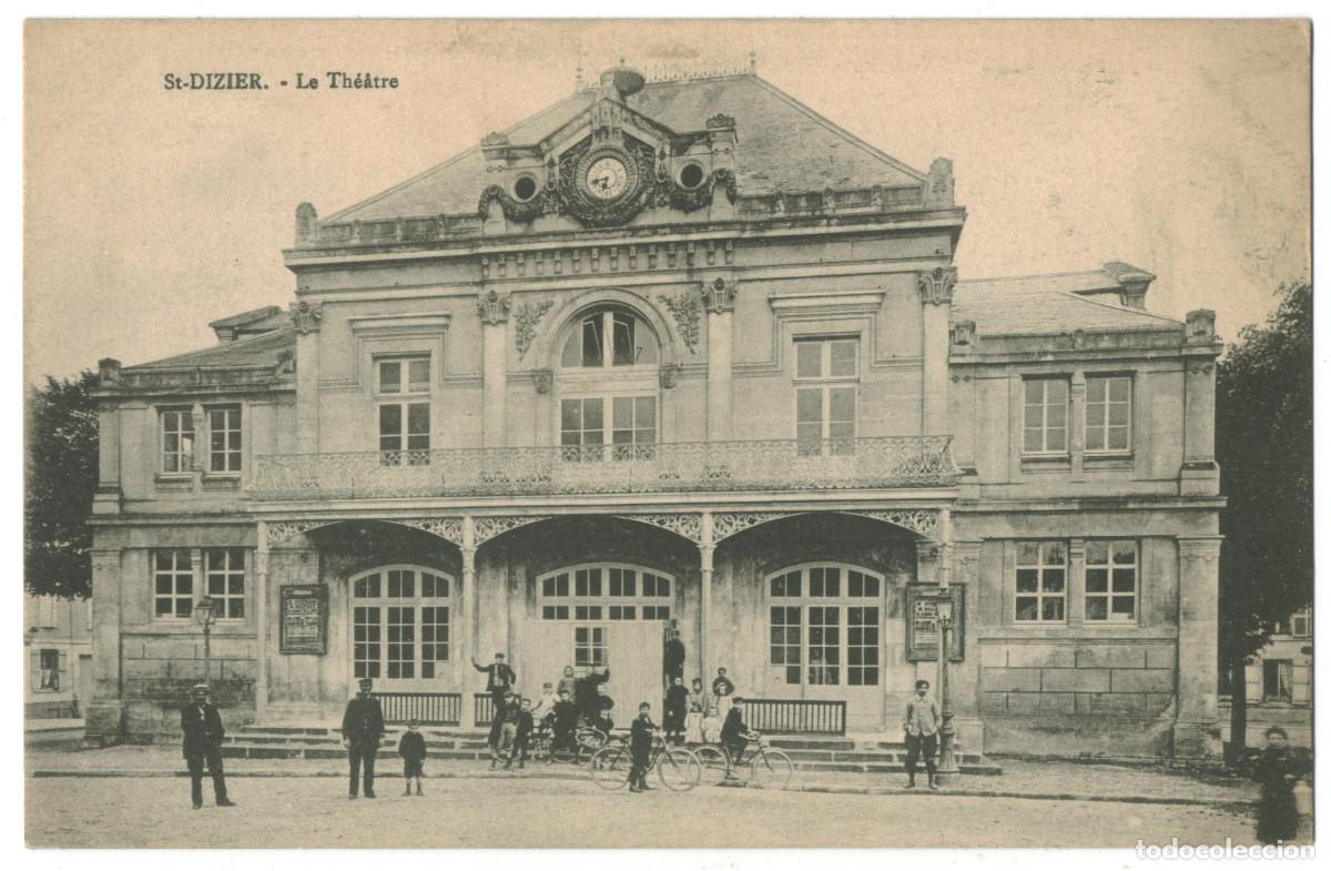 Postales: SAINT DIZIER_Th&eacute;&agrave;tre_Imprimeries R&eacute;unies Nancy / Teatros Francia