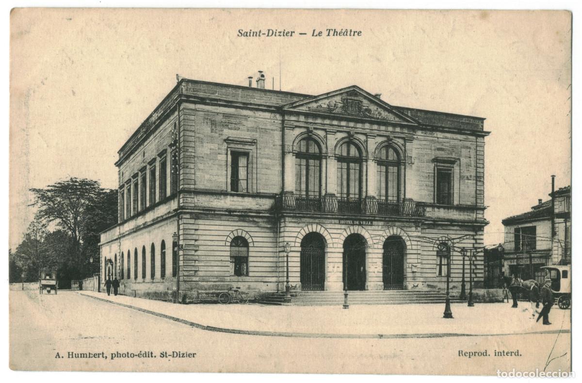 Postales: SAINT DIZIER_Th&eacute;&agrave;tre_A. Humbert / Teatros Francia