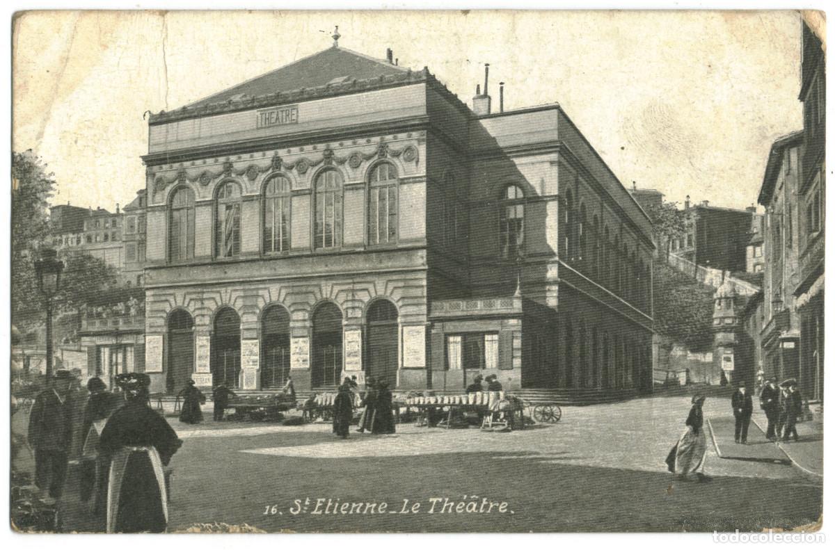 Postales: SAINT ETIENNE_Th&eacute;&acirc;tre_Riquet 16 / Teatros Francia