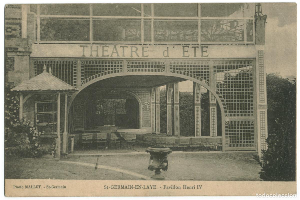 Postales: SAINT GERMAIN EN LAYE_Pavillon Henri IV_CB Photo Mallet / Teatros Francia