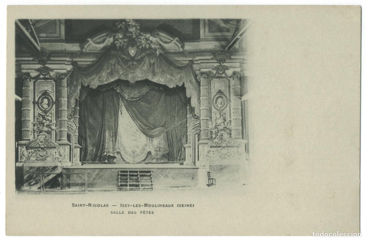 Postales: SAINT-NICOLAS_Salle des F&ecirc;tes_A. Breger / Teatros Francia