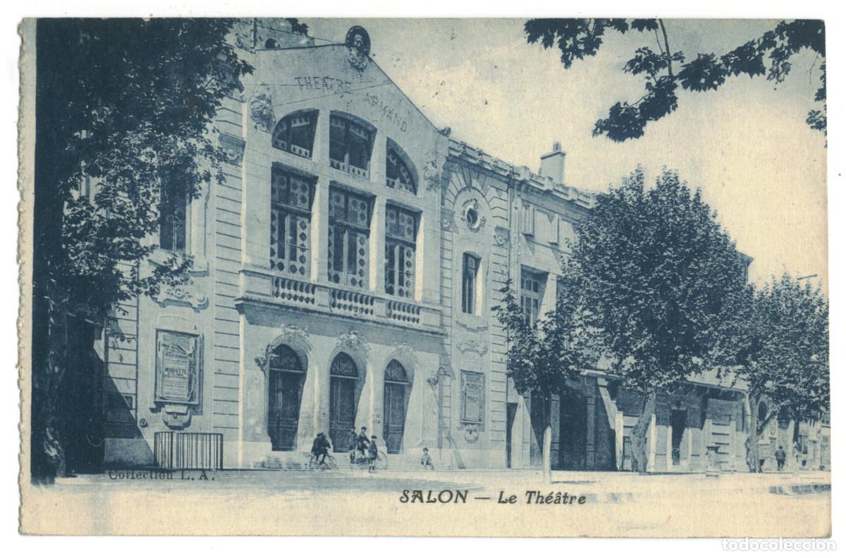 Postales: SALON_Th&eacute;&acirc;tre_L. A / Teatros Francia