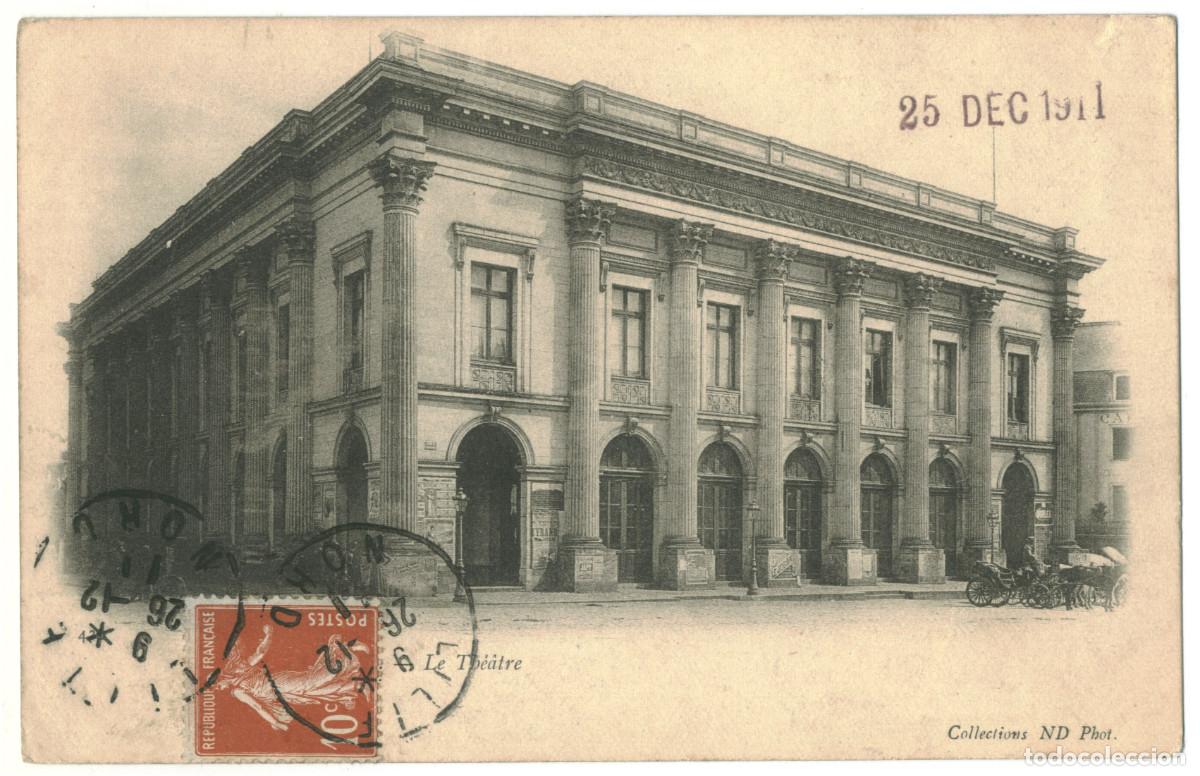 Postales: SAUMUR_Th&eacute;&acirc;tre_ND / Teatros Francia
