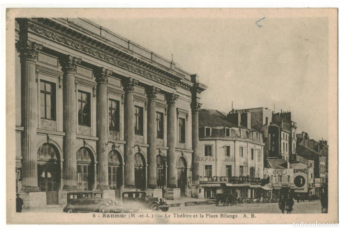 Postales: SAUMUR_Th&eacute;&acirc;tre_A. Bruel 6 / Teatros Francia