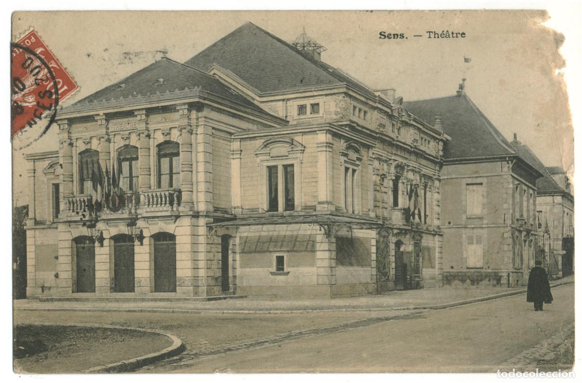 Postales: SENS_Th&eacute;&acirc;tre_Sin datos / Teatros Francia