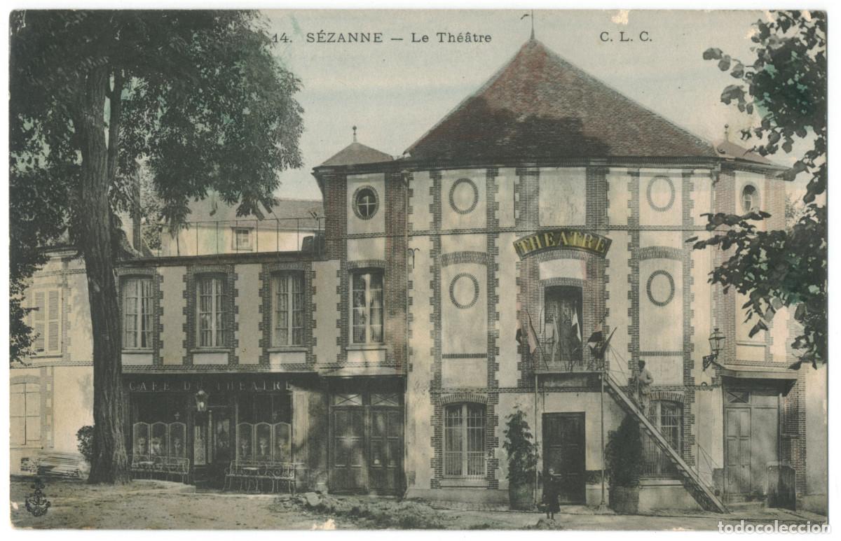 Postales: S&Eacute;ZANNE_Th&eacute;&acirc;tre_C.L.C. 14 / Teatros Francia