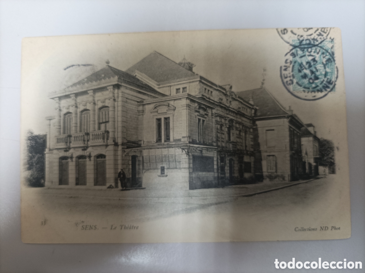 Postales: SENS_Th&eacute;&acirc;tre_N D 33 / Teatros Francia