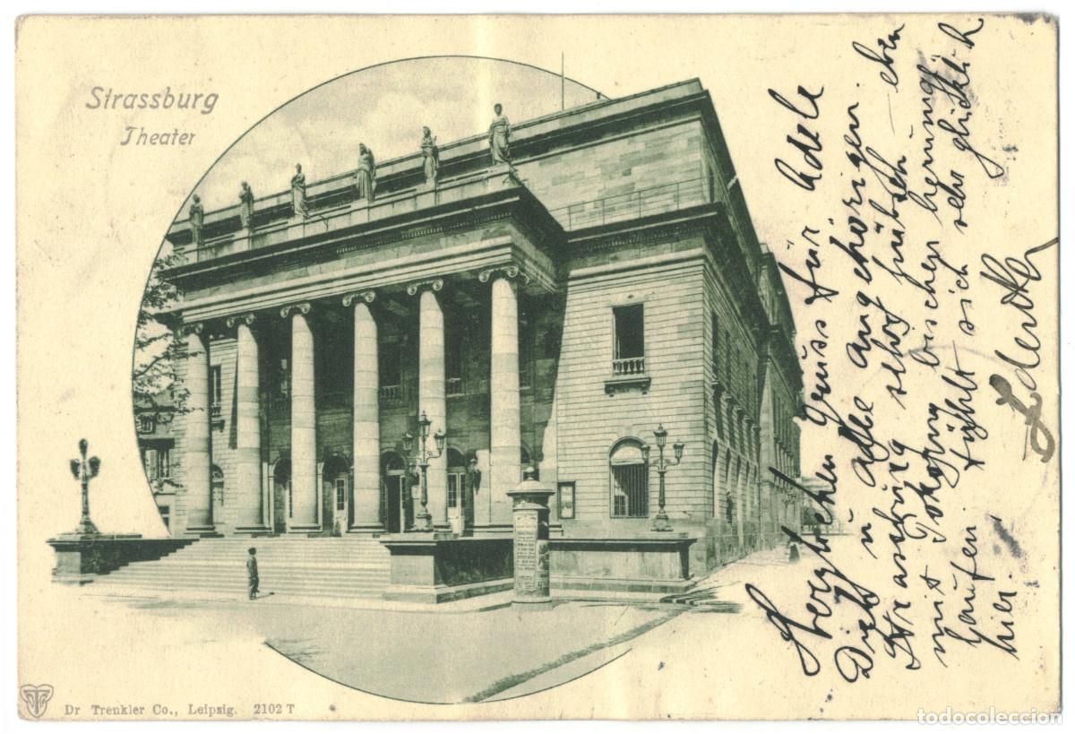 Postales: STRASSBURG_Theater_Dr. Trenkler 2102 T / Teatros Francia