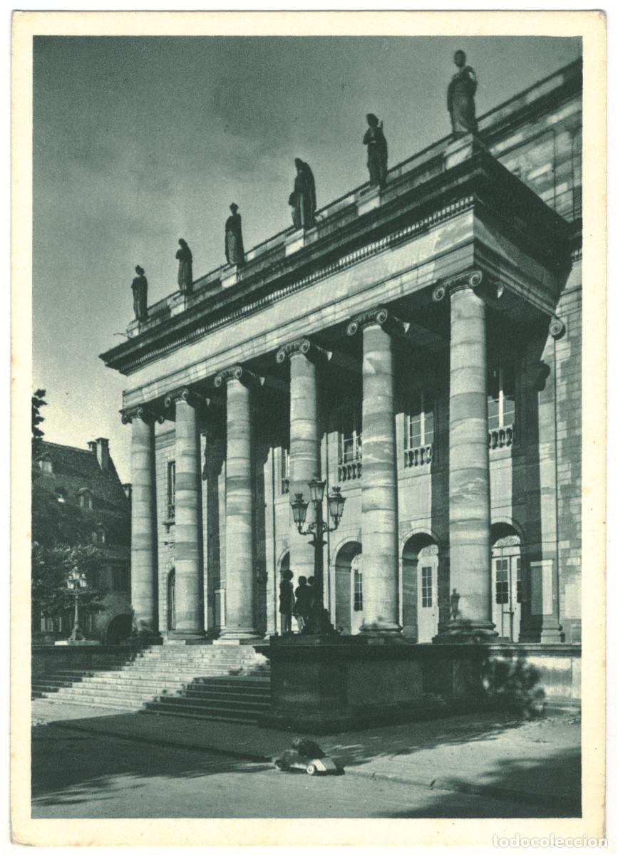 Postales: STRASSBURG_Stadtheater_Heinrich Hoffmann K_1556/ Teatros Francia