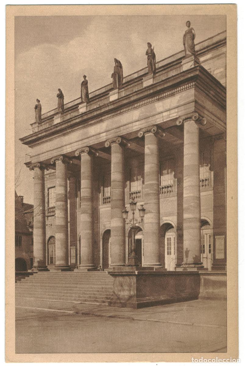 Postales: STRASSBURG_Stadtheater_Jul. Manias 30 T / Teatros Francia