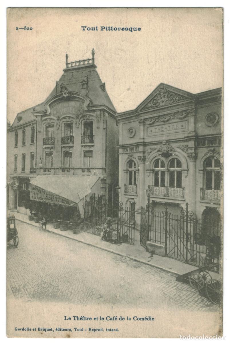 Postales: TOUL_Th&eacute;&agrave;tre_Gardolle et Briquet B 820 / Teatros Francia