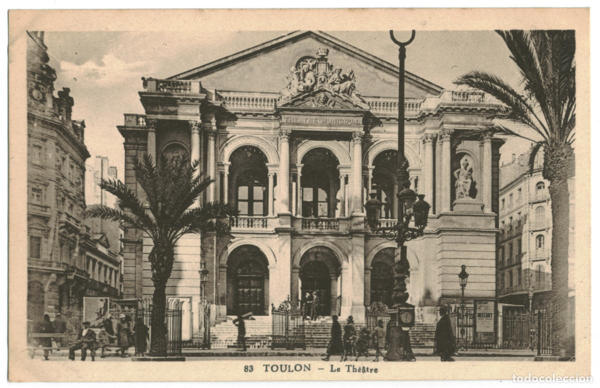 Postkarten: TOULON_Th&eacute;&agrave;tre_Sin datos 83 / Teatros Francia