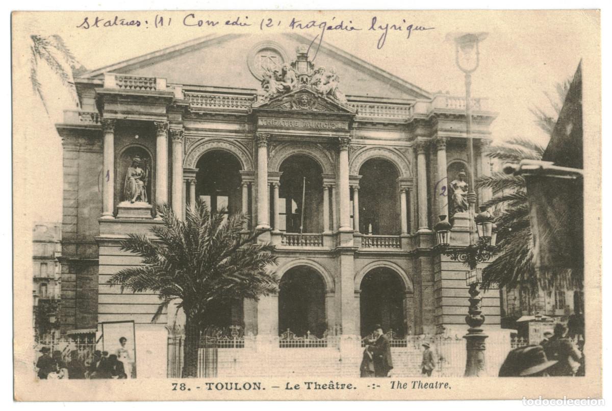 Postkarten: TOULON_Th&eacute;&agrave;tre_P. Braive 78 / Teatros Francia