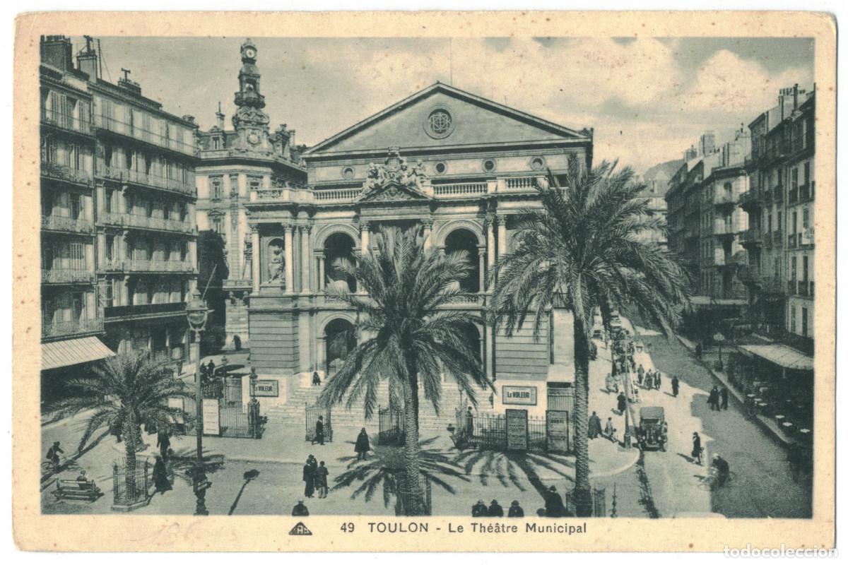 Postkarten: TOULON_Th&eacute;&agrave;tre Municipal_Alsacienne des Arts 49 / Teatros Francia