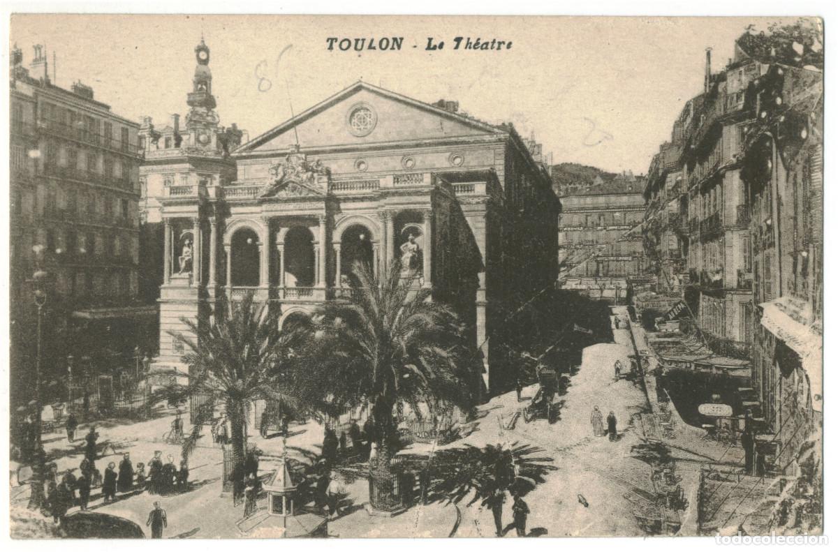 Postkarten: TOULON_Th&eacute;&agrave;tre_Sin datos / Teatros Francia