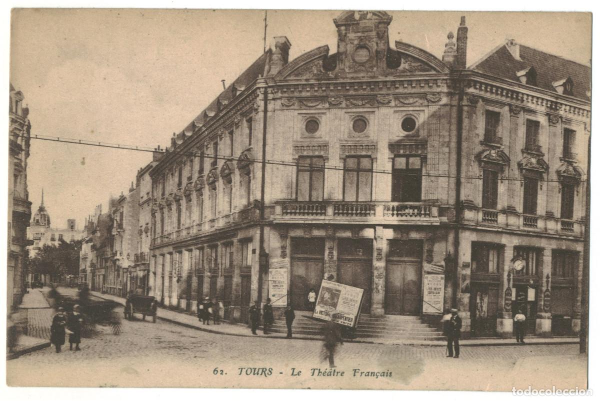 Cartoline: TOURS_Th&eacute;&acirc;tre Fran&ccedil;ais_Artaud et Nozais 62 / Teatros Francia
