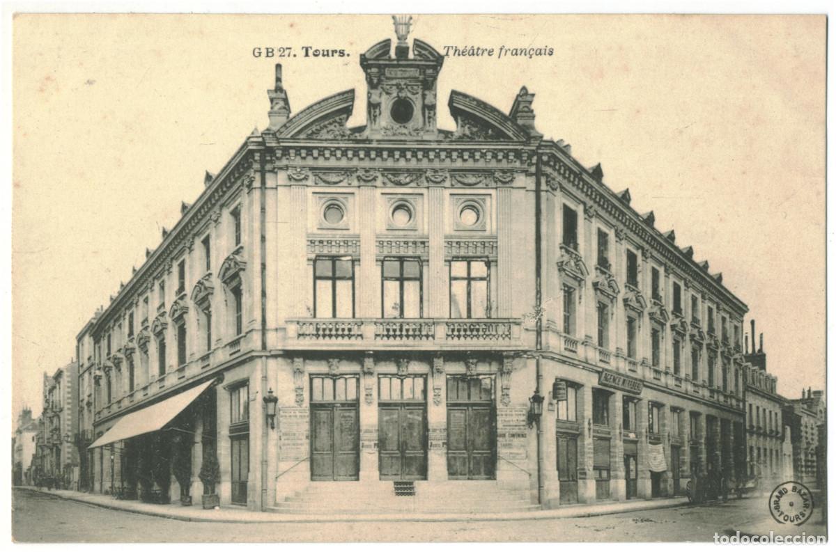 Cartoline: TOURS_Th&eacute;&acirc;tre Fran&ccedil;ais_Grand Bazar 27 / Teatros Francia